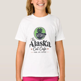 The Alaska Cat Cafe “Morra, Suga, Upprepa” T Shirt