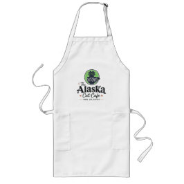 The Alaska Cat Cafe “Murr, Drick, Upprepa” Långt Förkläde