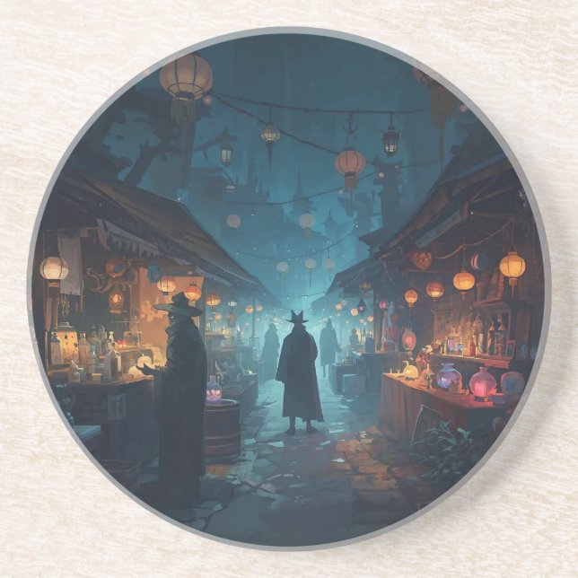 The Alchemist’s Lanterns Underlägg (Framsidan)