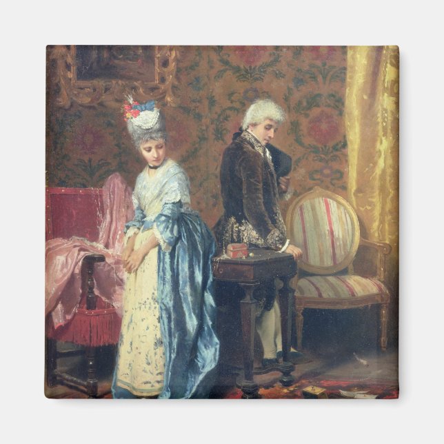 The Älskare Tiff, 1872 (olja på panelen) Magnet (Framsidan)