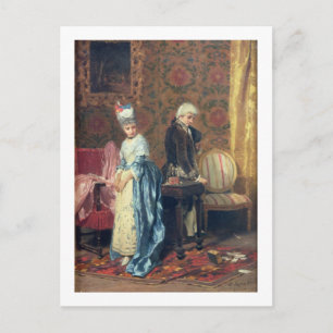 The Älskare Tiff, 1872 (olja på panelen) Vykort