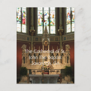 The Altar of the Cathedral of St. John The Baptist Vykort