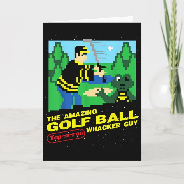 The Amazing Golf Ball Tap-a-roo Whacker Guy  Kort (Framsida)