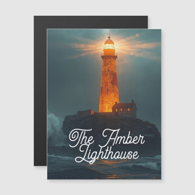 The Amber Lighthouse Planer (Fram/baksida)