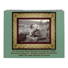The American West 'Cowboy Era' (2026) Kalender