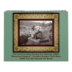 The American West 'Cowboy Era' (2026) Kalender
