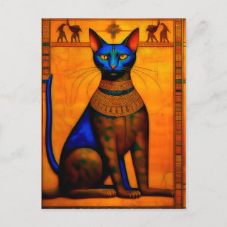 The Ancient Egyptian Cat Bastet Vykort