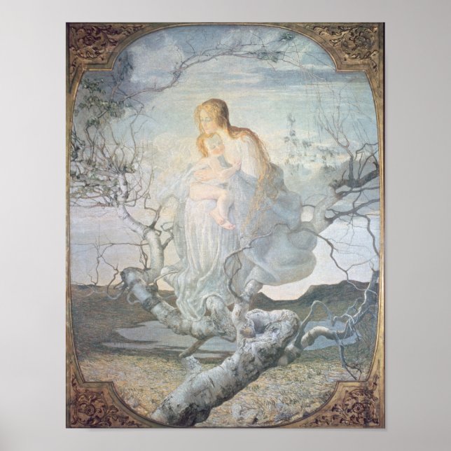 The Angel of Life, 1894 Poster (Framsidan)