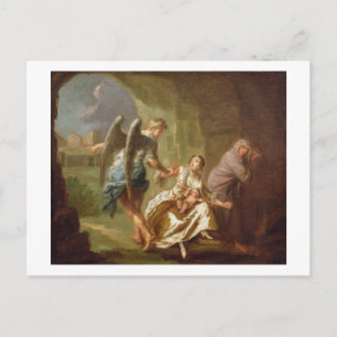 The Angel of Mercy, c.1746 (oil on canvas) Vykort