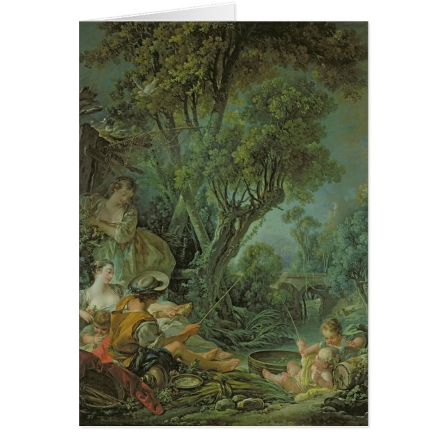 The Angler, 1759 Hälsningskort (Framsidan)