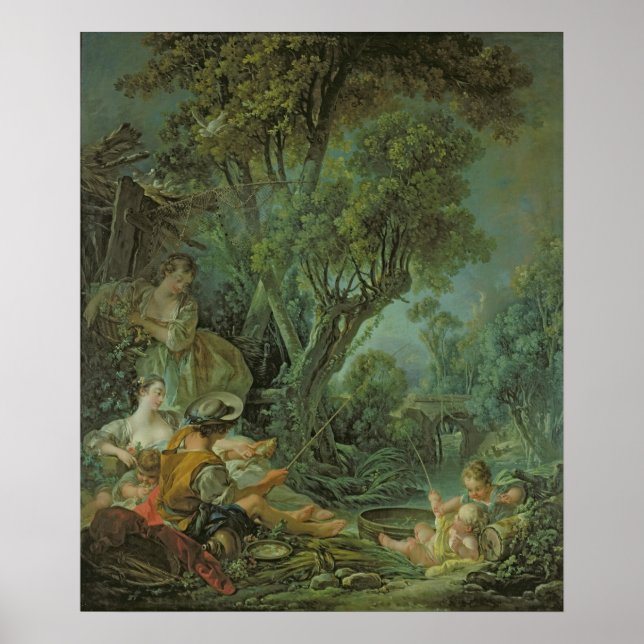 The Angler, 1759 Poster (Framsidan)