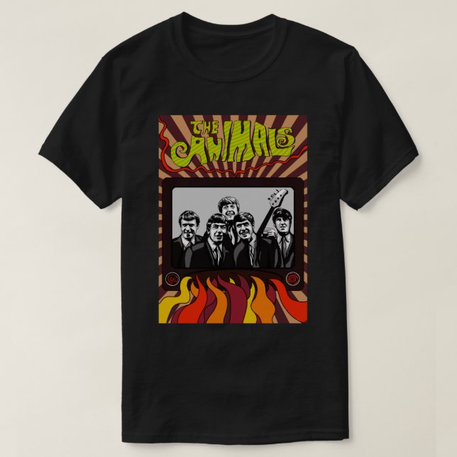 The Animals band, Eric Burdon Classic T-Shirt (Design framsida)