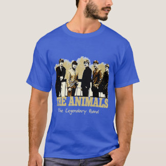 the Animals band Klassiker den legendariska familj T Shirt
