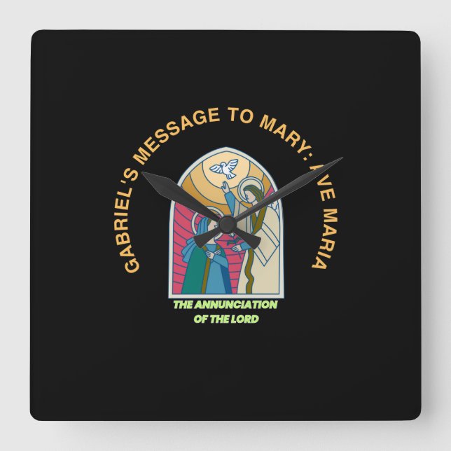 The Annunciation of the Lord Fyrkantig Klocka (Framsida)