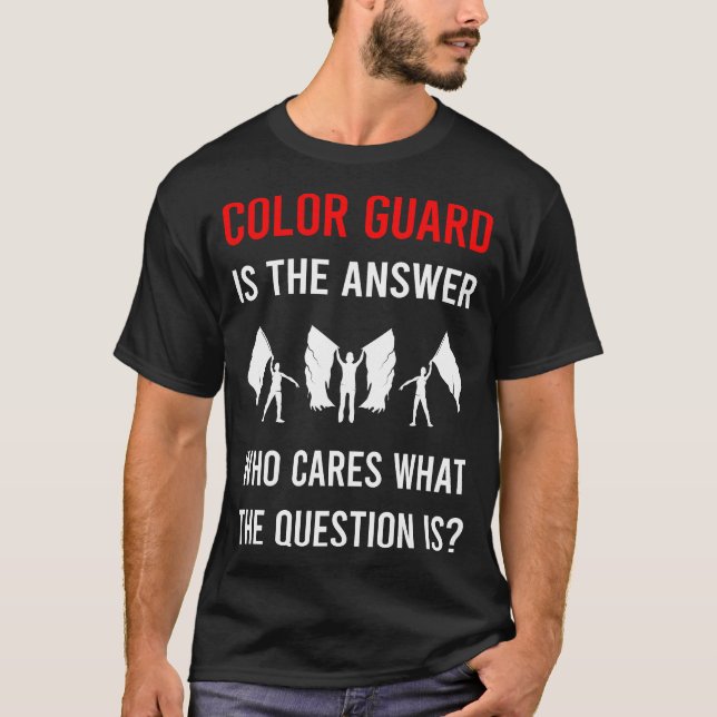 The Answer Color Guard Fanaffär T Shirt (Framsida)