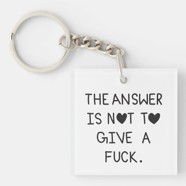 The answer is not to give a f (Framsidan)