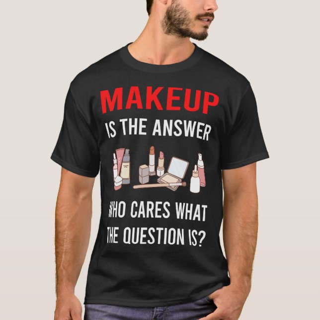 The Answer Smink T Shirt (Framsida)