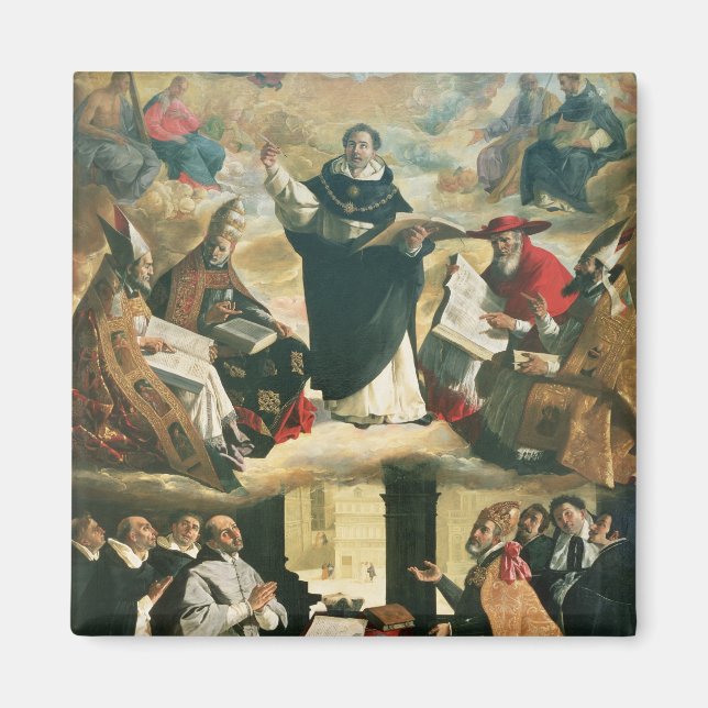The Apotheosis of St. Thomas Aquinas, 1631 Magnet (Framsidan)