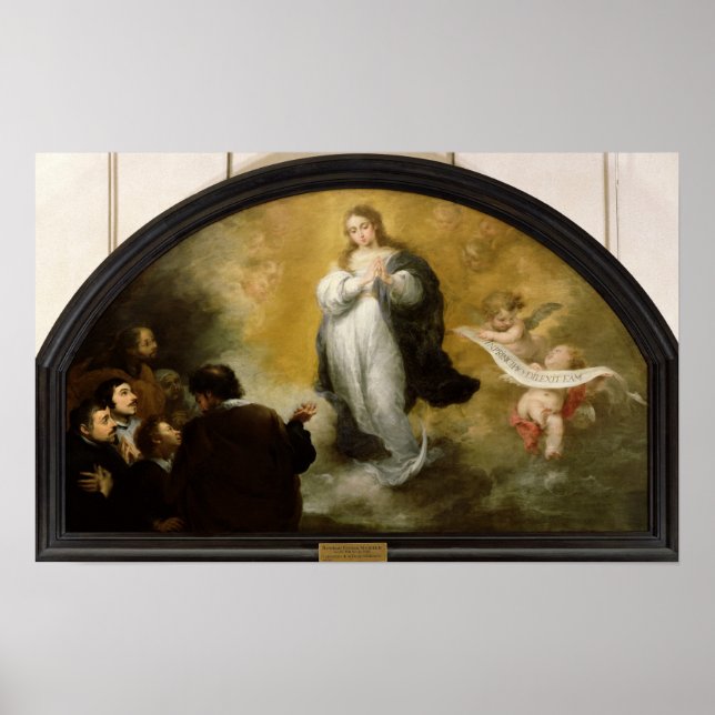 The Apparition of the Virgin, 1665 Poster (Framsidan)