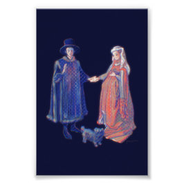 The Arnolfini Portrait ? Fototryck