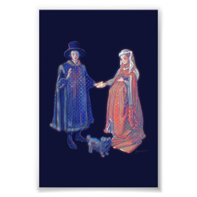 The Arnolfini Portrait ? Fototryck (Framsidan)