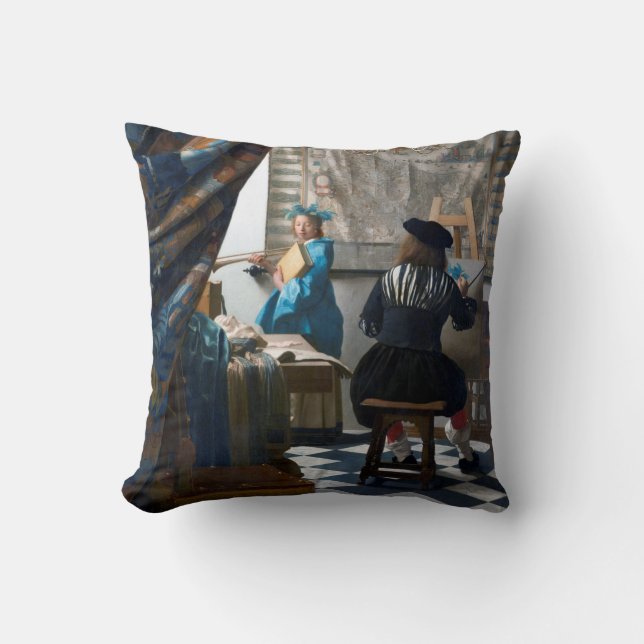 The Art of Painting, Johannes Vermeer, 1666-1667 Kudde (Framsida)