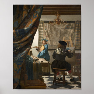 The Art of Painting - Johannes Vermeer Poster