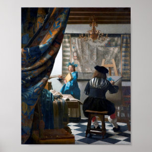 The Art of Painting, Johannes Vermeer Poster