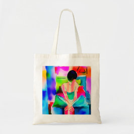 The Art of Procrastination Tote Bag Tygkasse