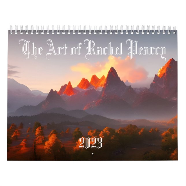The Art of Rachel Pearcy Calendar Kalender (Omslag)