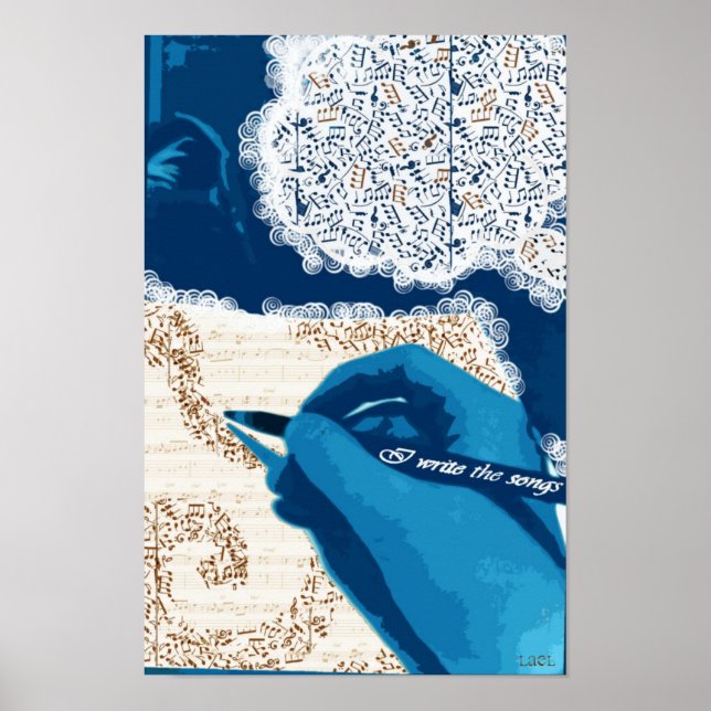 The Art of The Song Poster (Framsidan)