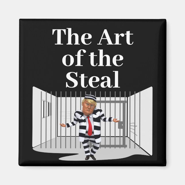 The Art of the Steal Trump-magnet Magnet (Framsidan)