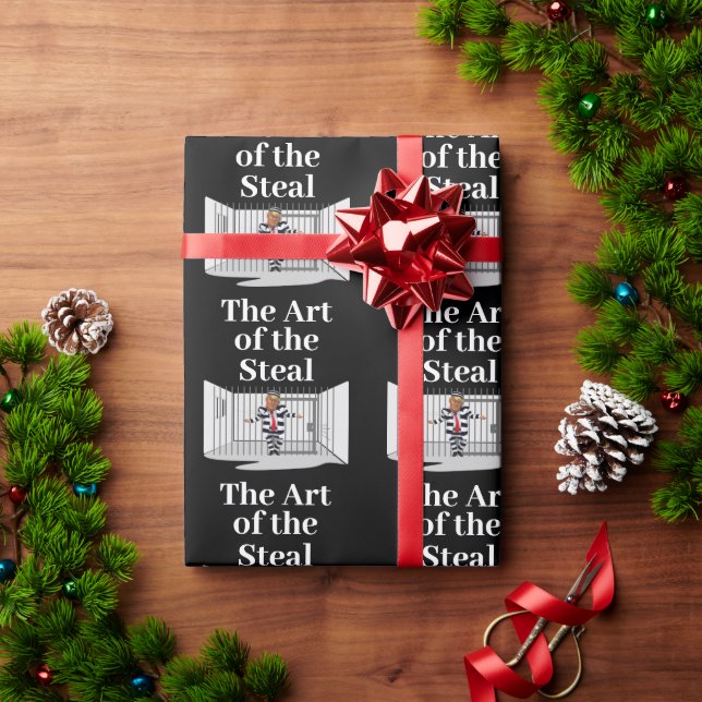 The Art of the Steal Trump Presentpapper (Julgåva)