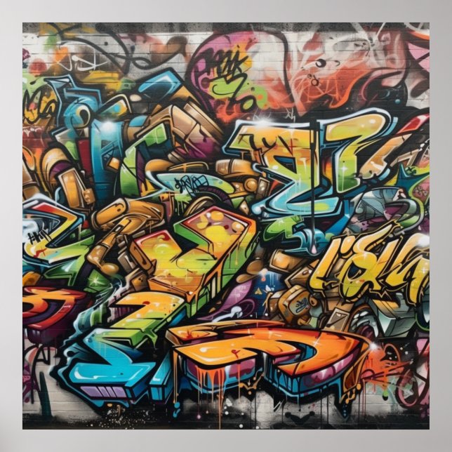 The Art of the Streets, Graffiti Street Art Poster (Framsidan)