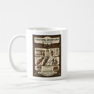 The Art of Traditional Archery - Longbow Heritage Kaffemugg