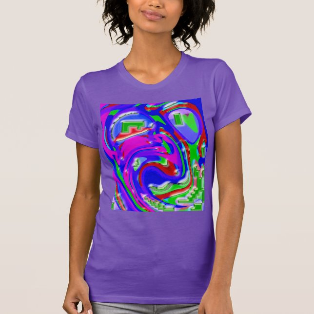 The Artist and His Flashes of Creativity T Shirt (Framsida)