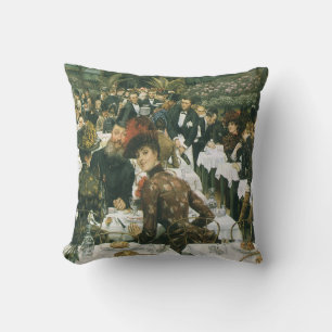 The Artist's Ladies av James Tissot, Vintage Art Kudde
