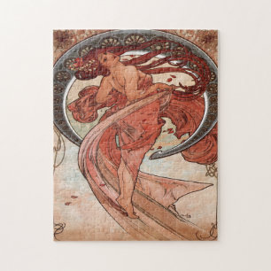 The Arts - Dance (1898) Alphonse Mucha Pussel