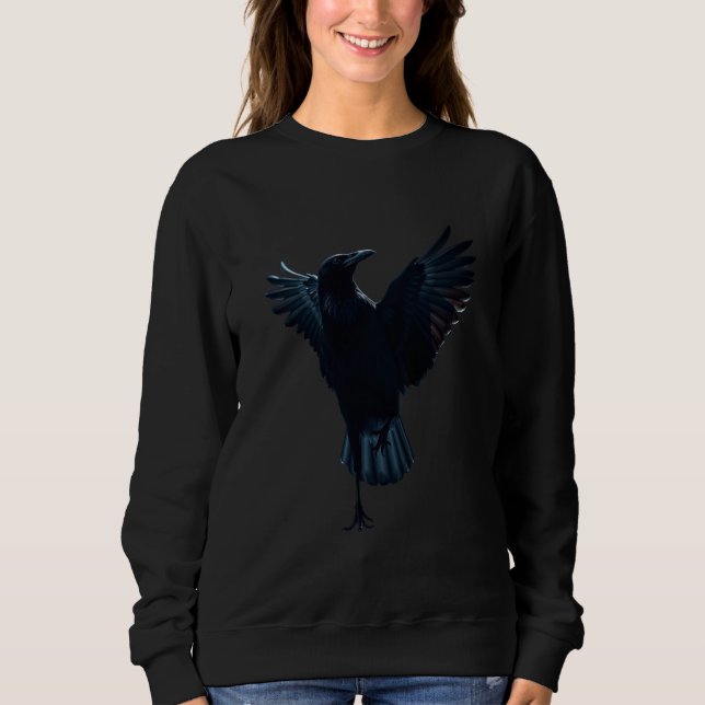 “The Ascending Crow” T Shirt (Framsida)