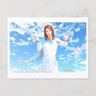 The Assumption of Mary into Heaven Vykort