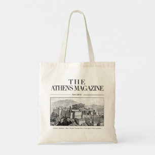 The Athens Magazine Tote, Historiska staden Aten Tygkasse