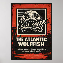 The Atlantic Wolffish Escape Concept Art Poster