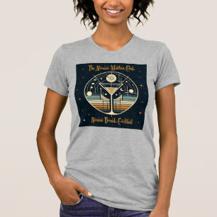 The Atomic Martini Club Atomic Bomb Cocktail övers T Shirt
