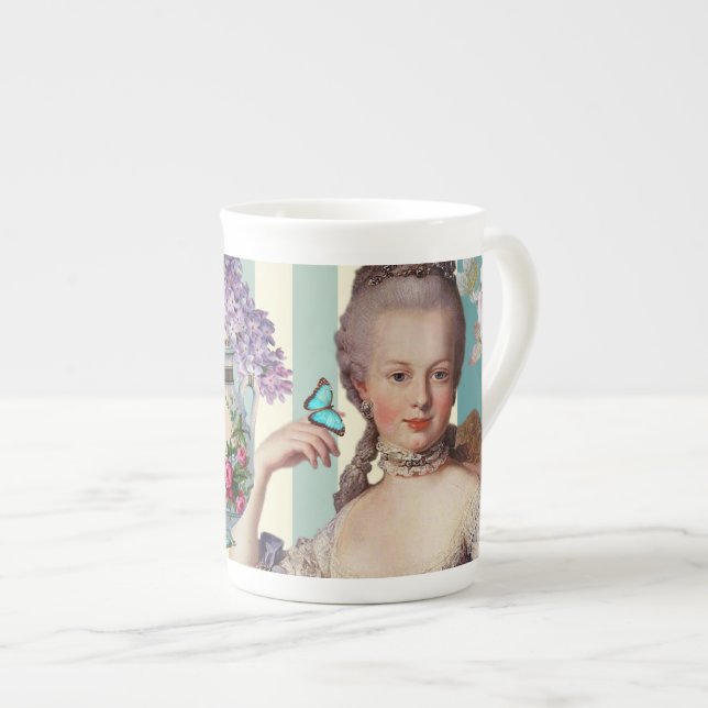 Thé au Petit Trianon Benporslin Mugg (Framsida höger)