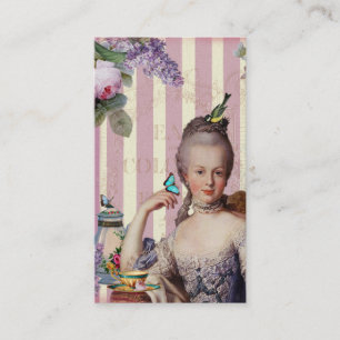 Thé au Petit Trianon - ro på telefonkortet guld