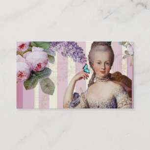 Thé au Petit Trianon - ro Visitkort