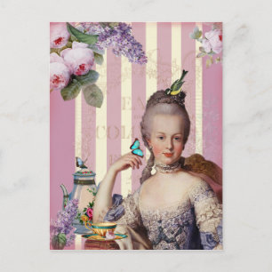 Thé au Petit Trianon - ro Vykort