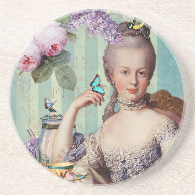 Thé au Petit Trianon Underlägg Sandsten (Framsidan)