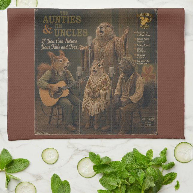 The Aunties & the Uncles: en parodi Kökshandduk (Vikta)