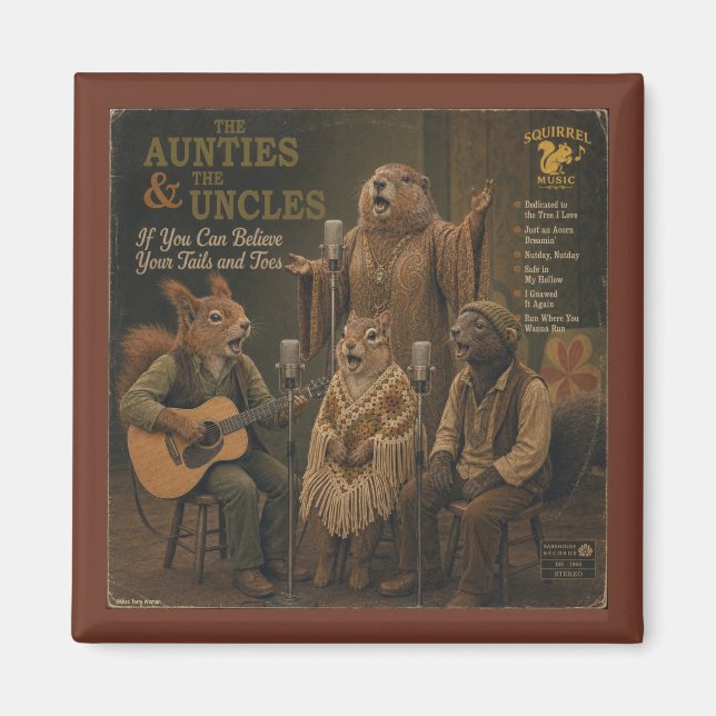 The Aunties & the Uncles: en parodi Magnet (Framsidan)